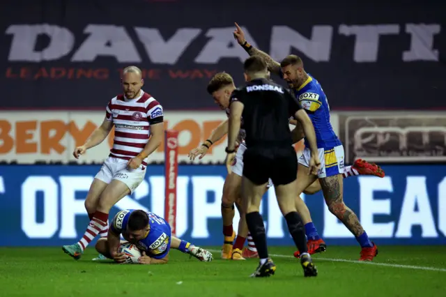 James Bentley scores for Leeds