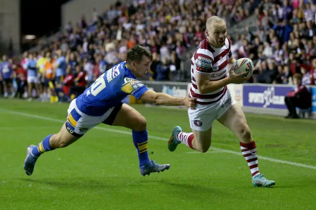 Liam Marshall scores for Wigan