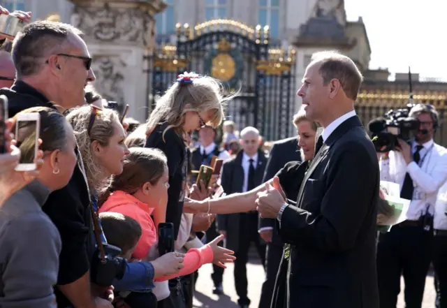 The Earl and Countess of Wessex have left Buckingham Palace