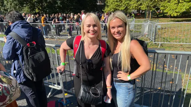 Claire Thomas, 46, and Emma Hughes, 29