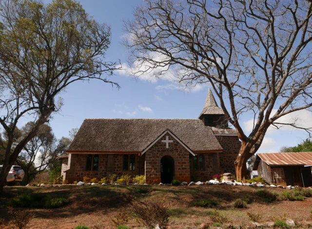 Saint Philip’s Anglican church in Naro Moru, central Kenya