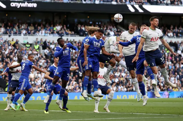 Eric Dier scores Tottenham's second goal of the game