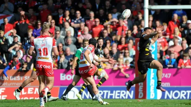 St Helens drop-goal