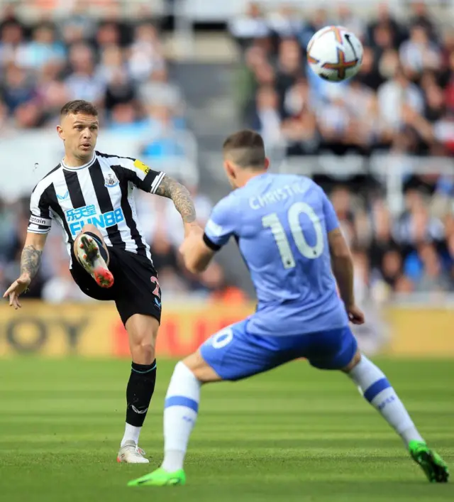 English defender Kieran Trippier