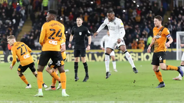 Hull v Swansea last season