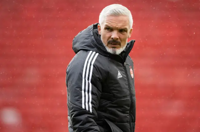 Jim Goodwin Aberdeen manager