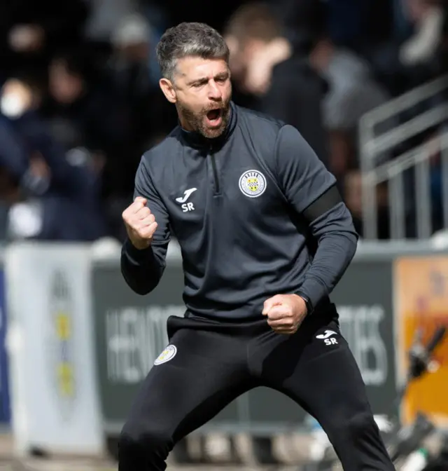 Stephen Robinson, St Mirren manager