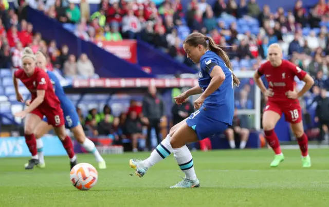 Fran Kirby scores