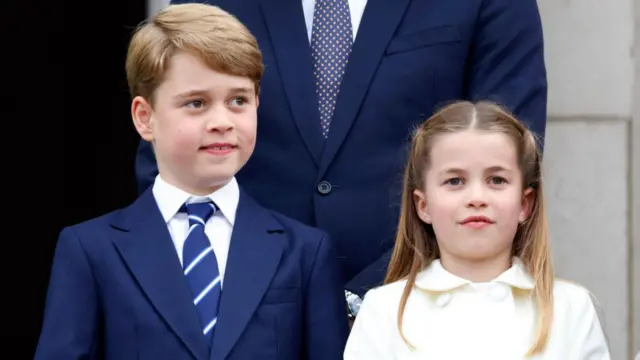 Prince George and Princess Charlotte