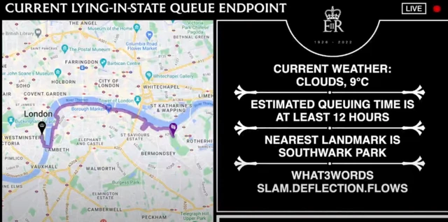 Government queue tracker