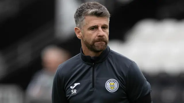 St Mirren boss Stephen Robinson