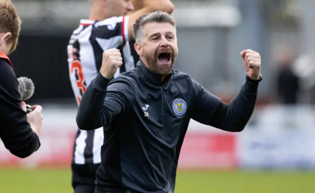 Stephen Robinson, St Mirren manager