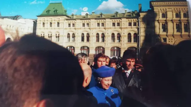 The Queen in Red Square, Moscow