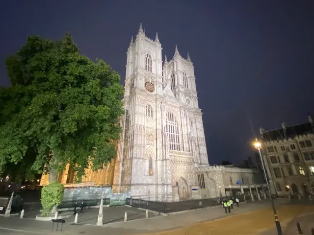 Western end of Westminster Abbey