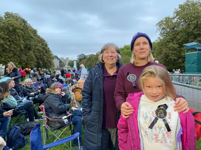 Maureen, Debbie and Macey