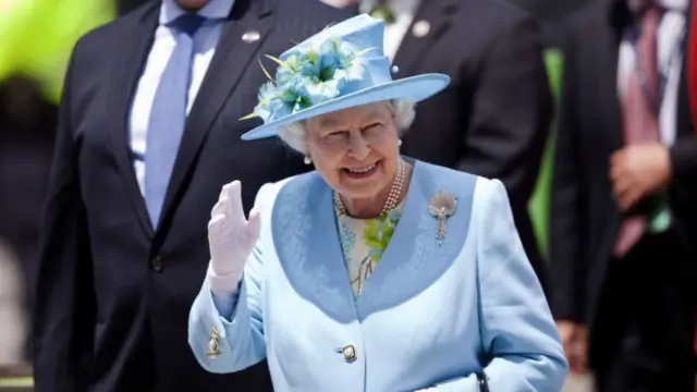 The Queen at the Canadian Museum of Nature in Ottawa, Canada