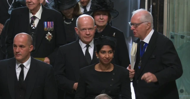 William Hague and Suella Braverman