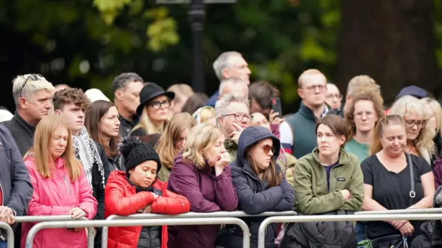 People on The Mall