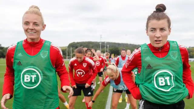 Wales training