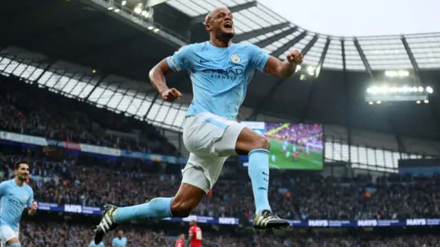 . . . and 25 years later, so was Vincent Kompany's screamer at the Etihad Stadium