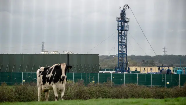 Denodd ffracio am nwy siâl yn Swydd Gaerhirfryn yn 2018 brotestiadau lleol