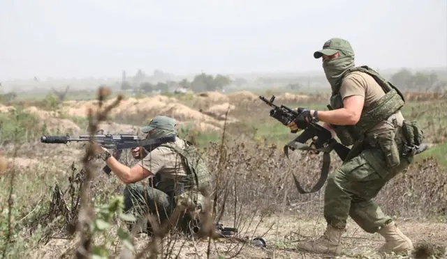 Russian troops in Kherson, 9 Sep 22