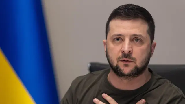 Ukrainian President Zelensky