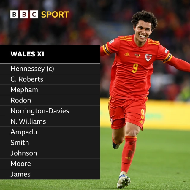 Wales team graphic