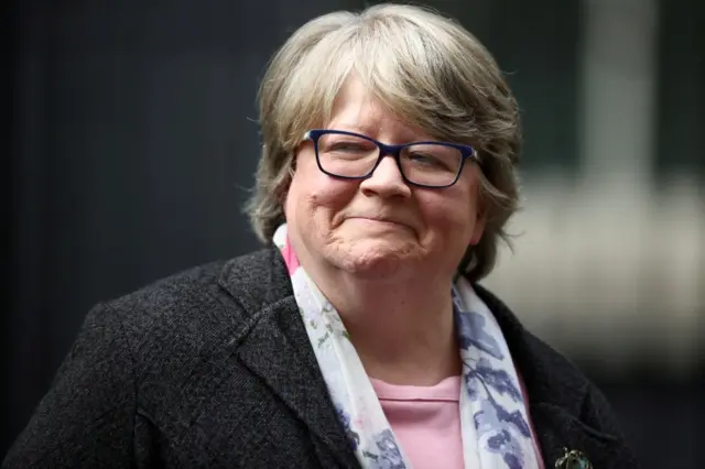 Secretary of State for Work and Pensions Therese Coffey