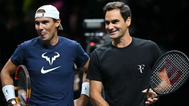 Nadal and Federer