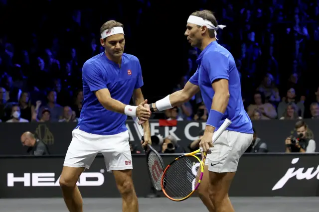 Federer and Nadal