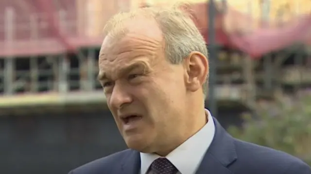 Liberal Democrats leader Sir Ed Davey