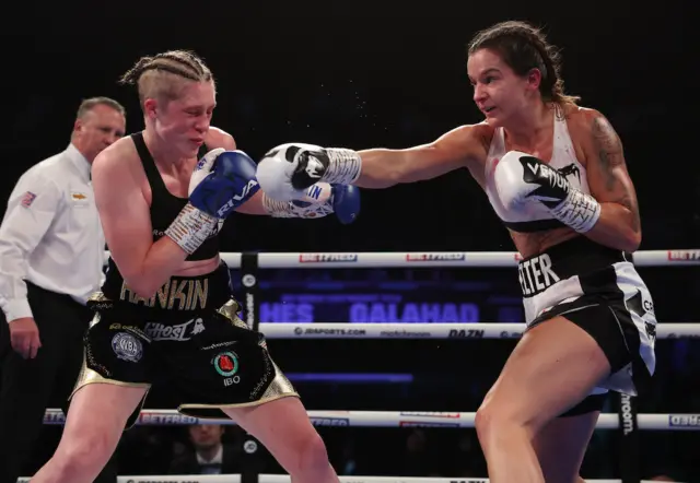 Hannah Rankin fighting Terri Harper