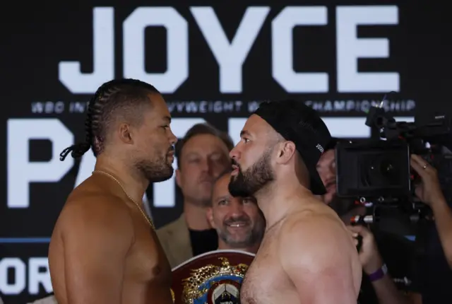 Joe Joyce and Joseph Parker