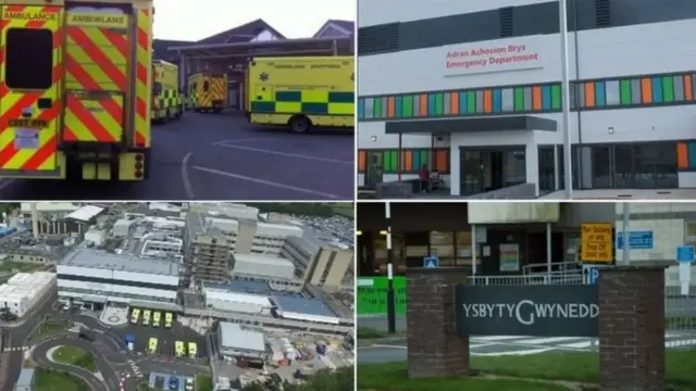 Betsi Cadwaladr health board's responsibilities include three general hospitals