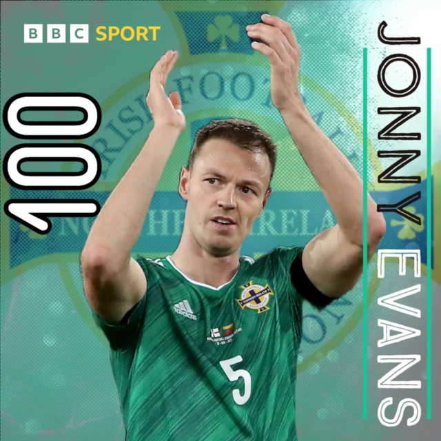 It's a landmark match for Jonny Evans as he skippers the side against Greece.