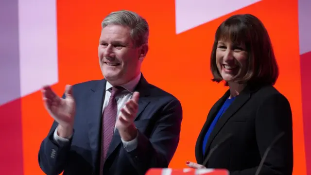 Keir Statmer and shadow chancellor Rachel Reeves