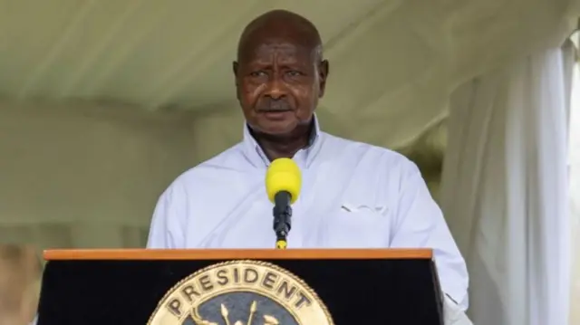 Ugandan President Yoweri Museveni