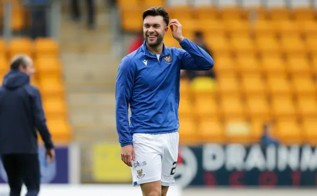 St Johnstone forward Connor McLennan