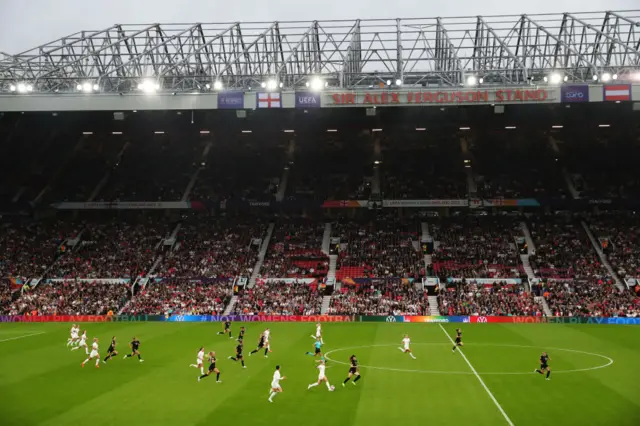 Old Trafford in the Euros