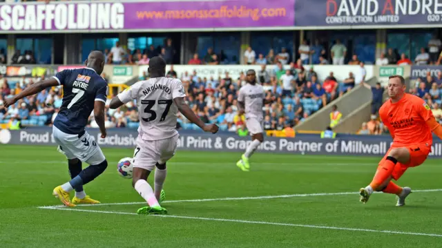 Benik Afobe scores