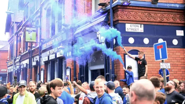 Everton fans