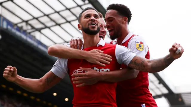 Bristol City celebrate