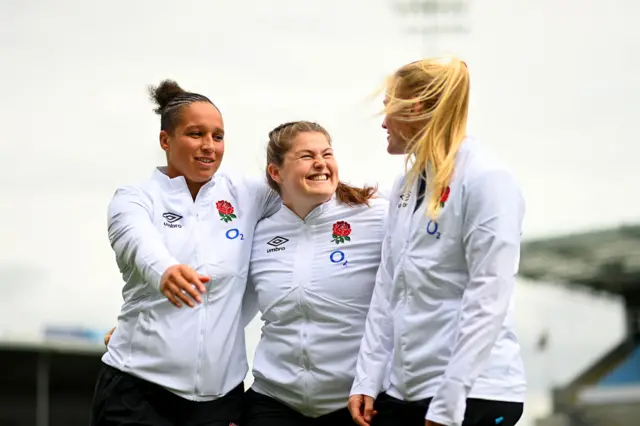 Shaunagh Brown and team-mates