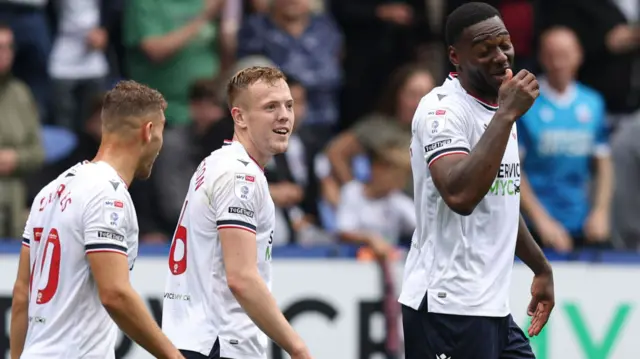 Bolton celebrate