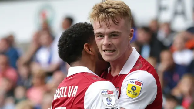 Bristol City celebrate