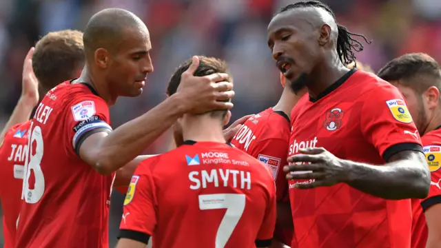 Leyton Orient celebrate