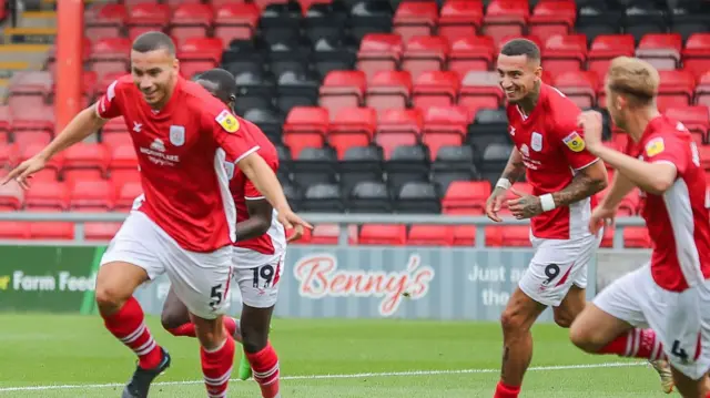 Crewe celebrate