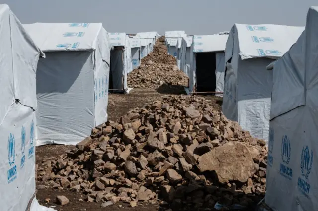 IDP camp in Tigray