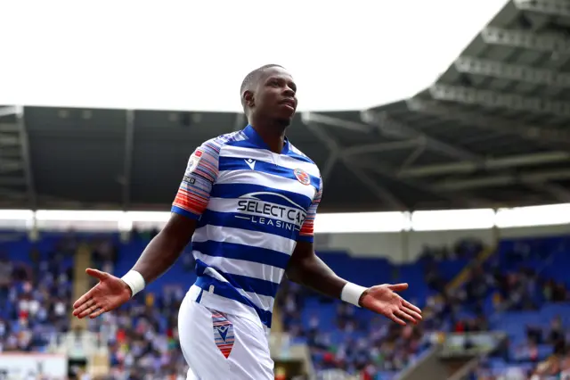 Lucas Joao celebrates